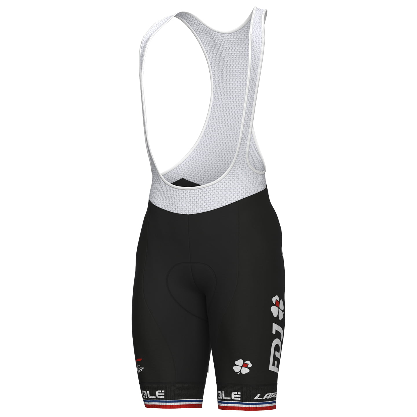 GROUPAMA - FDJ French Champion 2023 Bib Shorts, for men, size 2XL, Cycle trousers, Cycle gear