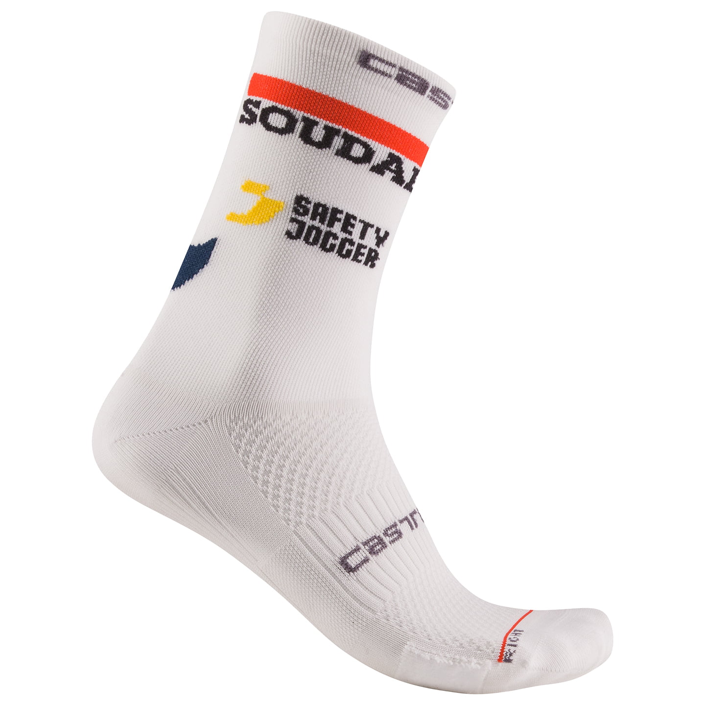 SOUDAL QUICK-STEP 2024 Cycling Socks, for men, size L-XL, MTB socks, Cycling gear