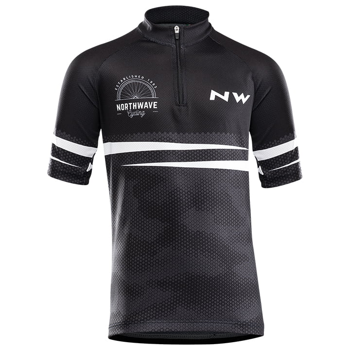 NORTHWAVE Origin Kid’s Jersey, size M, Kids cycling jersey, Kids cycling clothing
