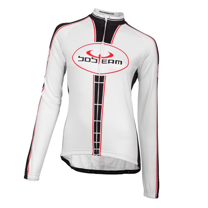 Cycling jersey, BOBTEAM Infinity Women’s Long Sleeve Jersey, size S, Cycle gear