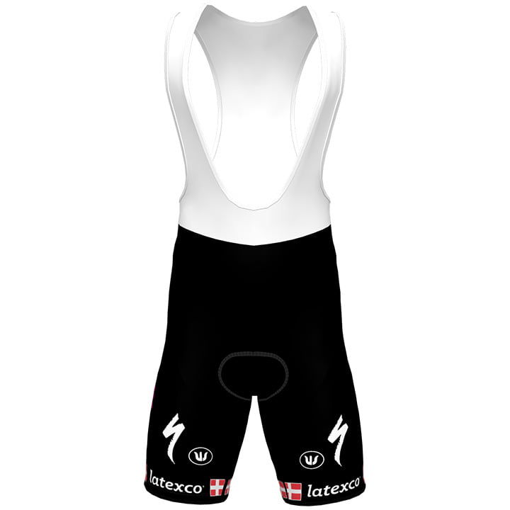 DECEUNINCK-QUICK STEP Bib Shorts Danish Champion 2021, for men, size 2XL, Cycle trousers, Cycle gear