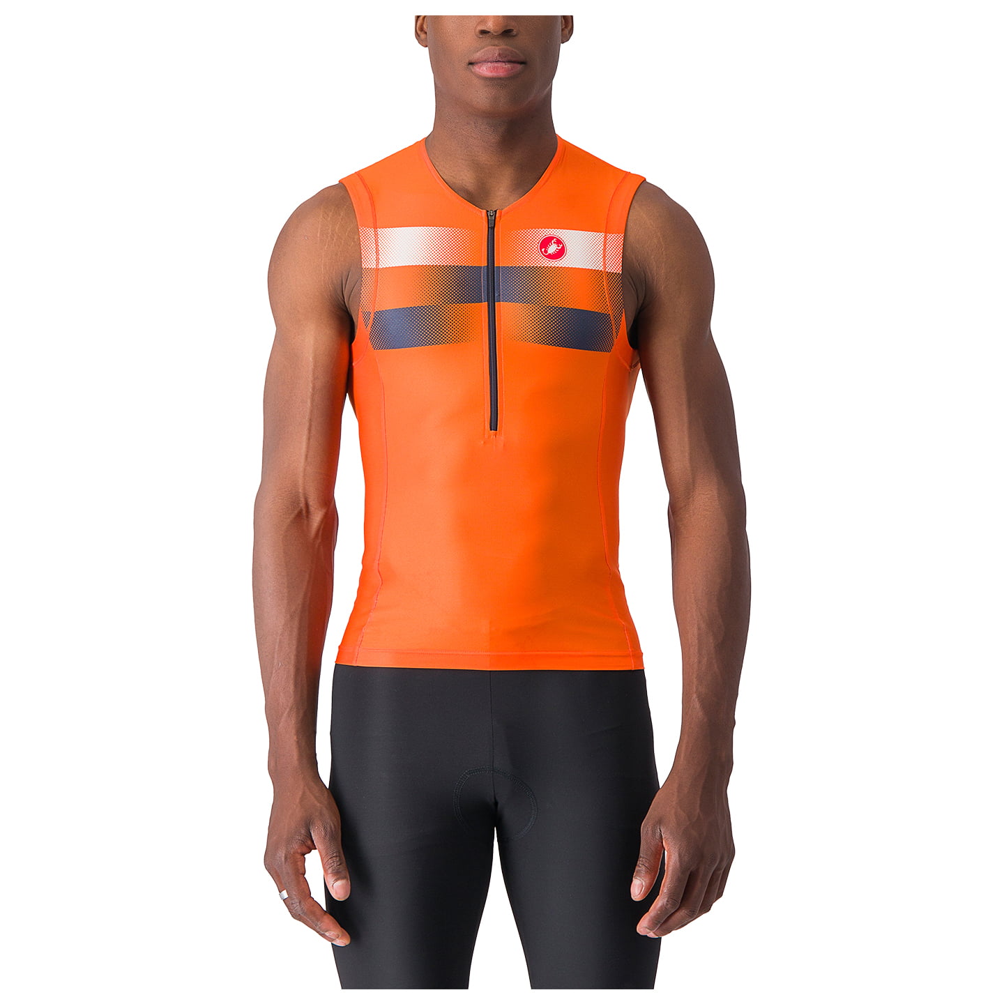 CASTELLI Free 2 Tri Top, for men, size 2XL, Triathlon shirt, Triathlon apparel