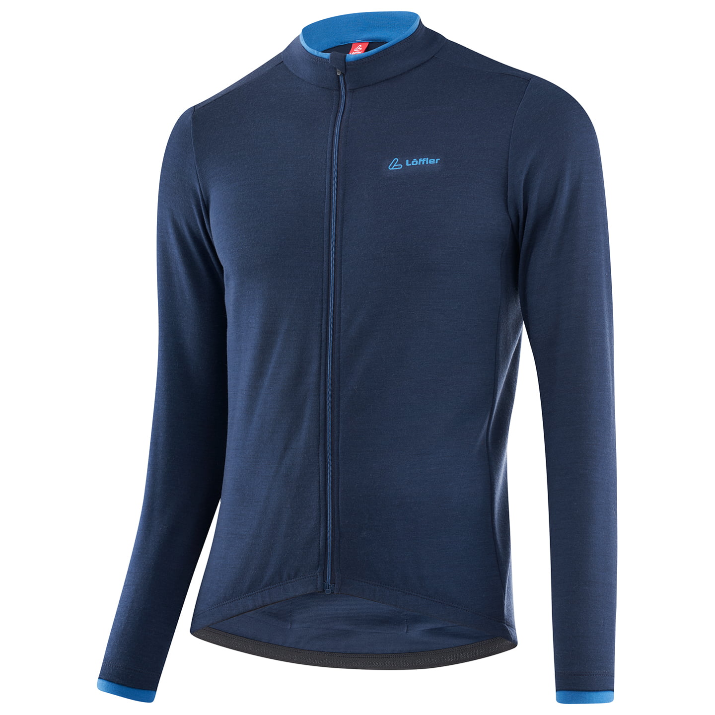 LOFFLER Merino long-sleeved jersey Long Sleeve Jersey, for men, size M, Cycling jersey, Cycling clothing