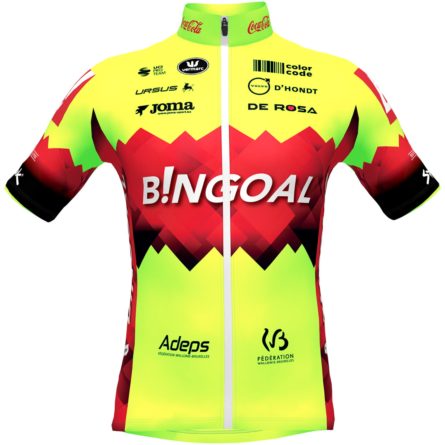 BINGOAL WB 2023 Short Sleeve Jersey, for men, size XL, Bike Jersey, Cycle gear