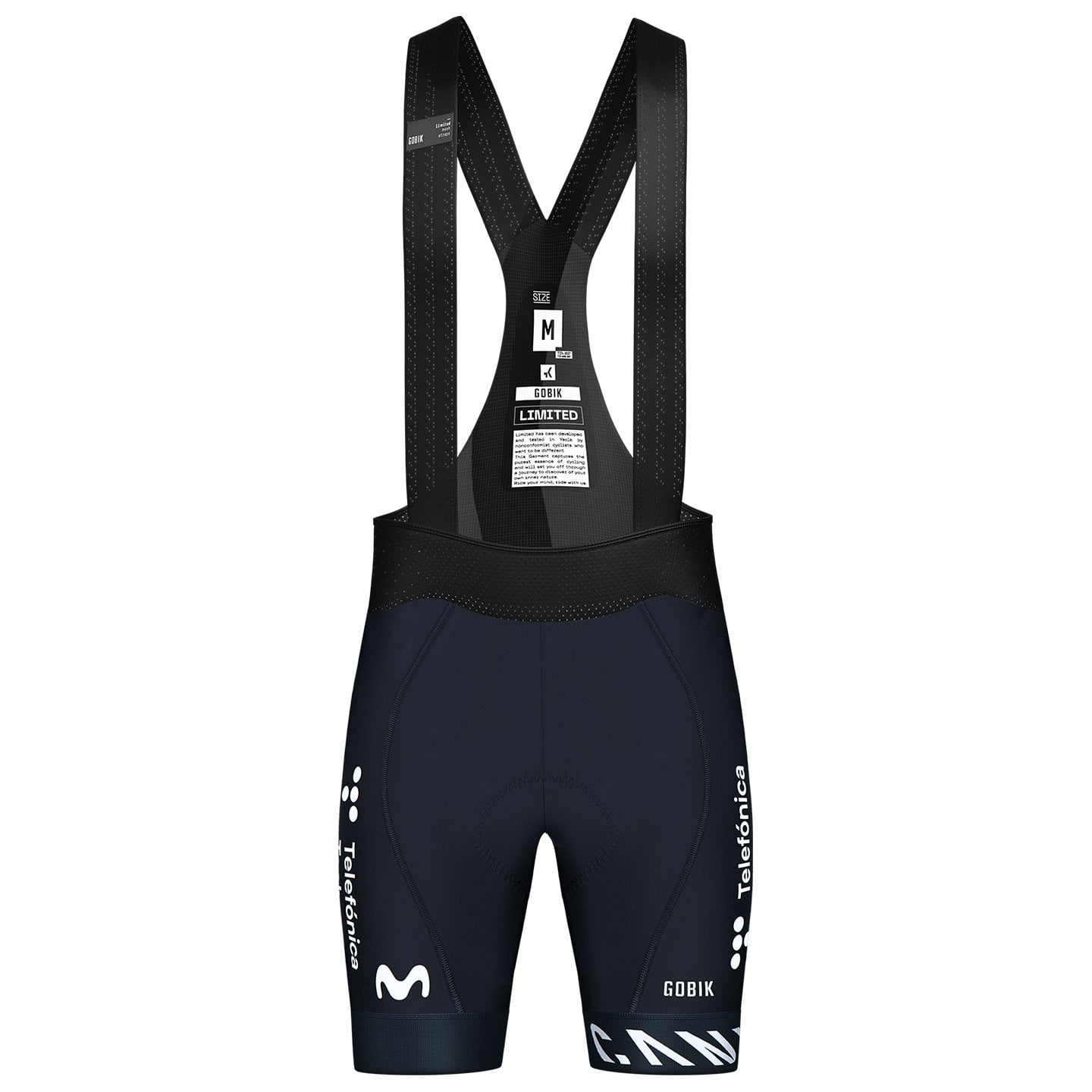 MOVISTAR TEAM 2024 Bib Shorts, for men, size S, Cycle shorts, Cycling clothing
