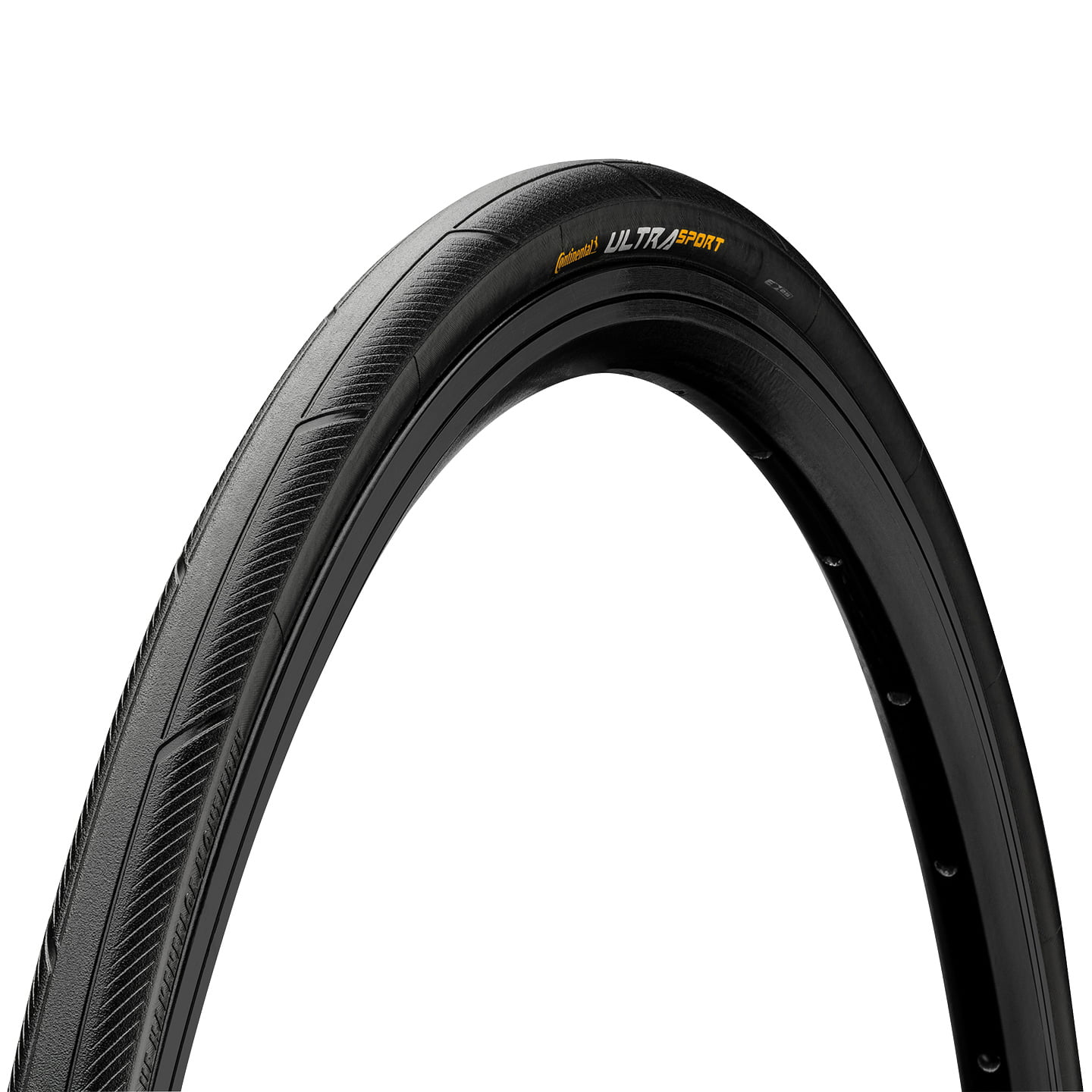 CONTINENTAL Ultra Sport III Road Bike Tyre, black 25-622 Road Bike Tyre, Bike tyre, Bike accessories