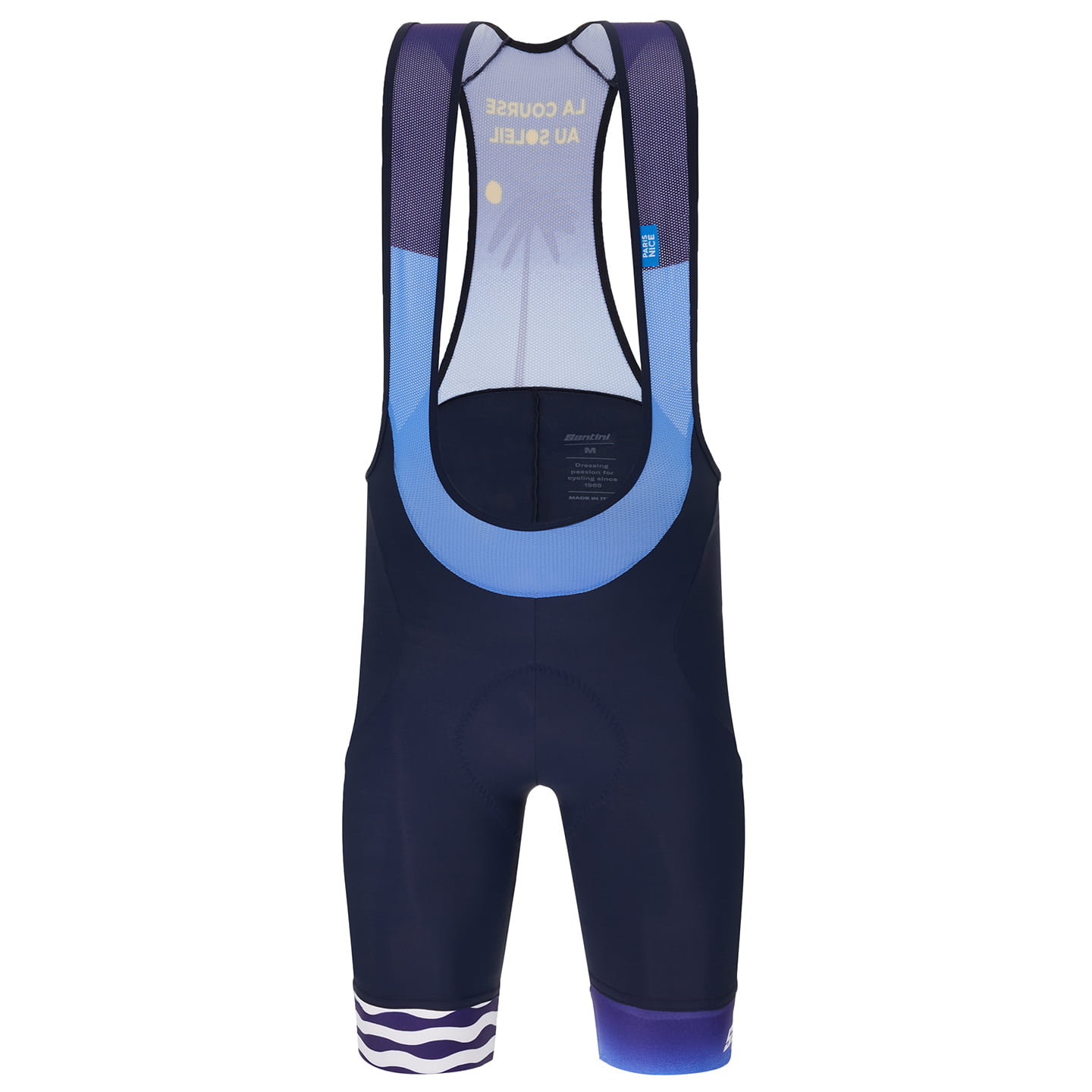 SANTINI Paris-Nice 2023 Bib Shorts, for men, size S, Cycle shorts, Cycling clothing