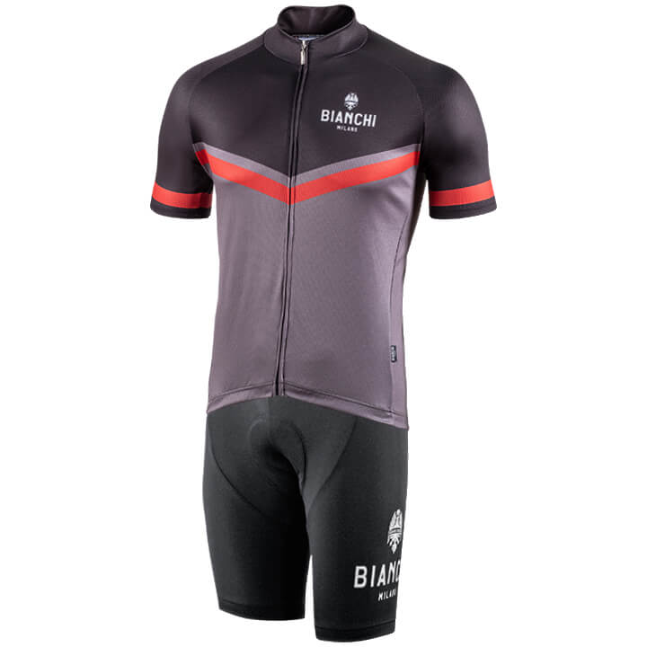 BIANCHI MILANO Ollastu Set (cycling jersey + cycling shorts) Set (2 pieces), for men