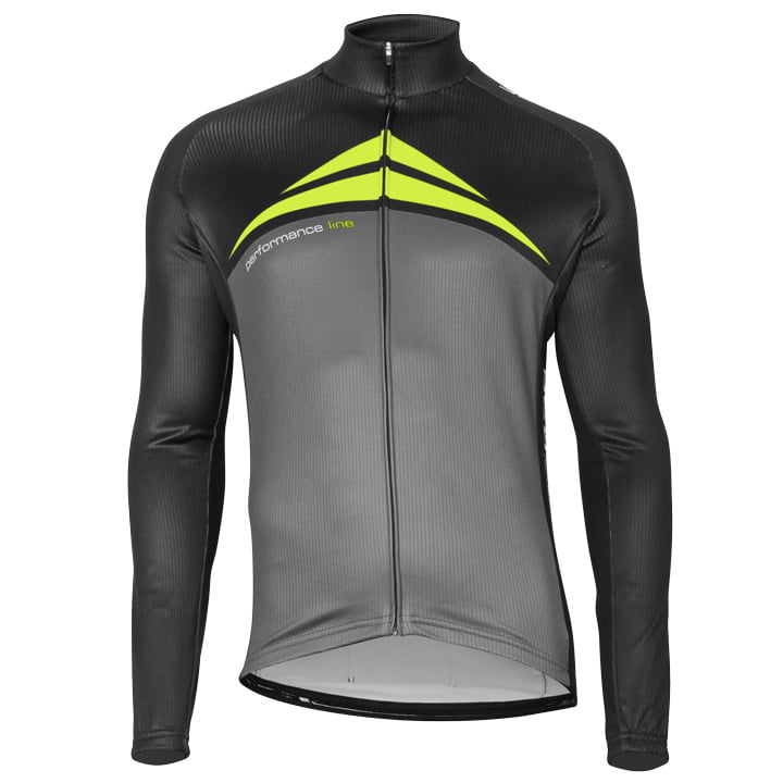 Cycling jersey, BOBTEAM Performance Line Long Sleeve Jersey, for men, size 2XL, Cycle clothing