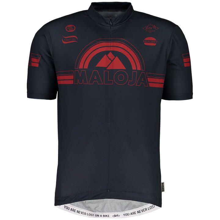MALOJA PlajetM. Short Sleeve Jersey, for men, size S, Cycling jersey, Cycling clothing