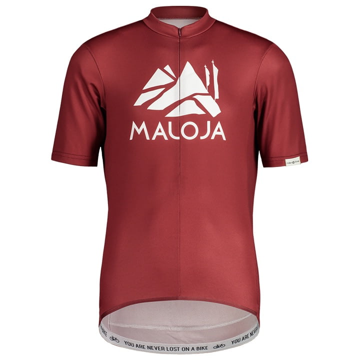 MALOJA SanetschM. Short Sleeve Jersey Short Sleeve Jersey, for men, size S, Cycling jersey, Cycling clothing