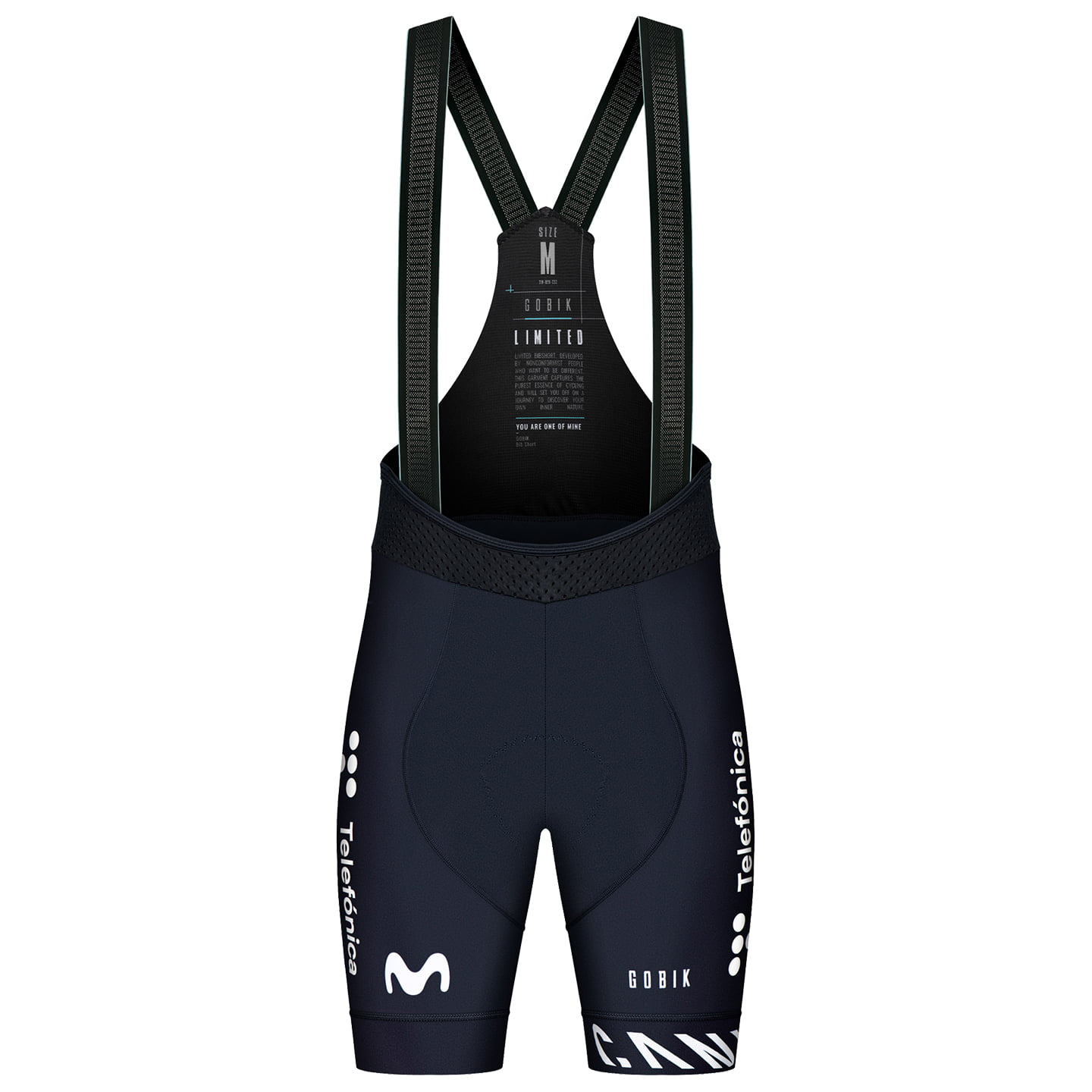 MOVISTAR TEAM 2023 Bib Shorts, for men, size S, Cycle shorts, Cycling clothing