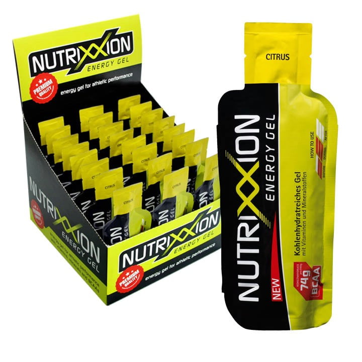 NUTRIXXION Citrus. 24 pieces/box Energy Gel, Sports food