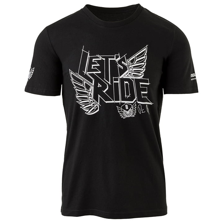 TEAM JUMBO-VISMA Roglic "Let’s Ride" 2022 T-Shirt, for men, size S, MTB Jersey, MTB clothing