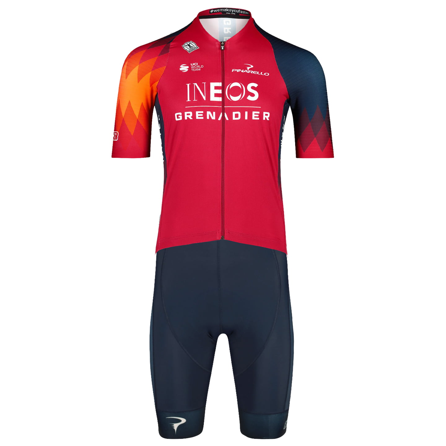 INEOS Grenadiers Icon 2023 Set (cycling jersey + cycling shorts) Set (2 pieces), for men, Cycling clothing