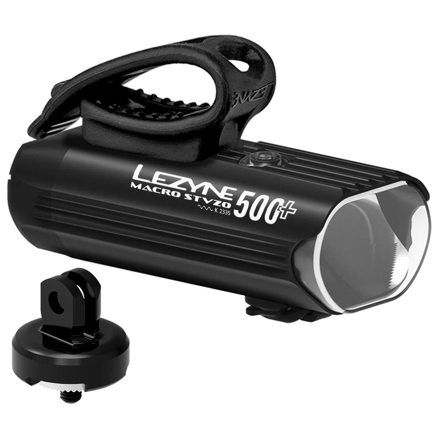 Photo Lampe vélo Macro STVZO 500+ kit chargé à l'envers