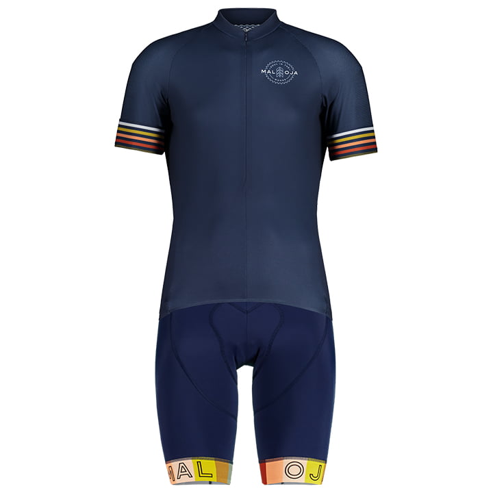 MALOJA KratzdistelM. Set (fietsshirt + fietsbroek) set (2 artikelen), voor heren