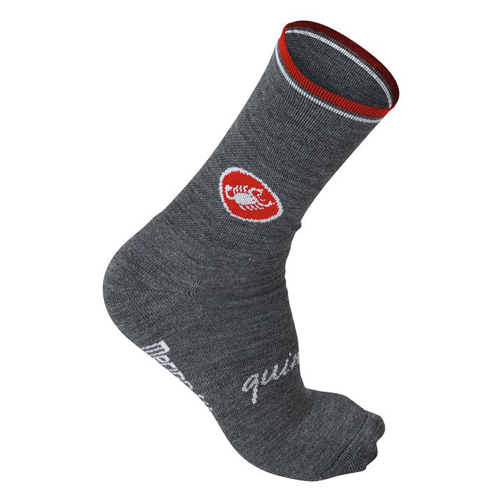 CASTELLI Fietssokken Quindici winterfietssokken, voor heren, Maat 2XL, Fietskled