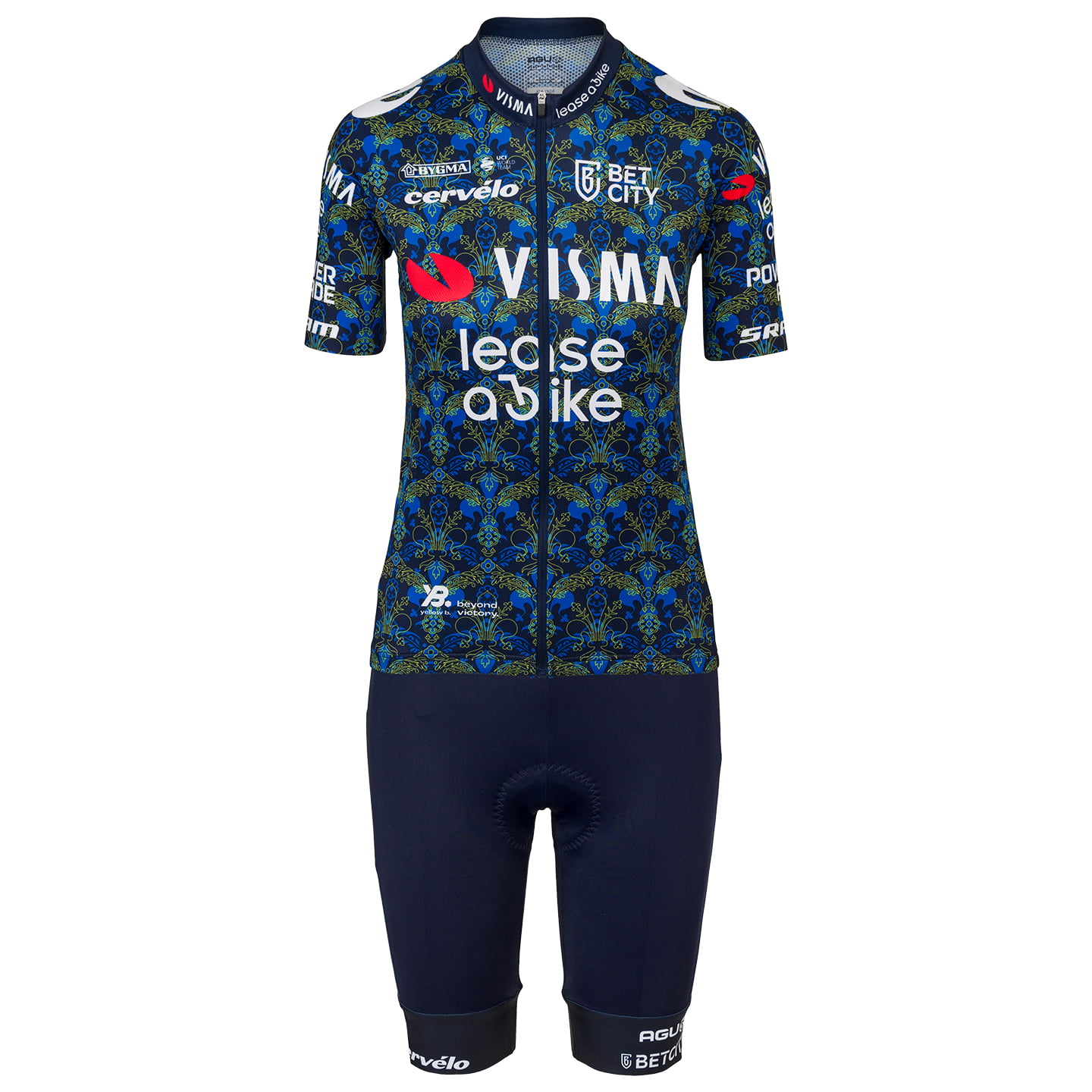 Visma Lease a Bike TDF 2024 Dames set (fietsshirt + fietsbroek) dames set (2