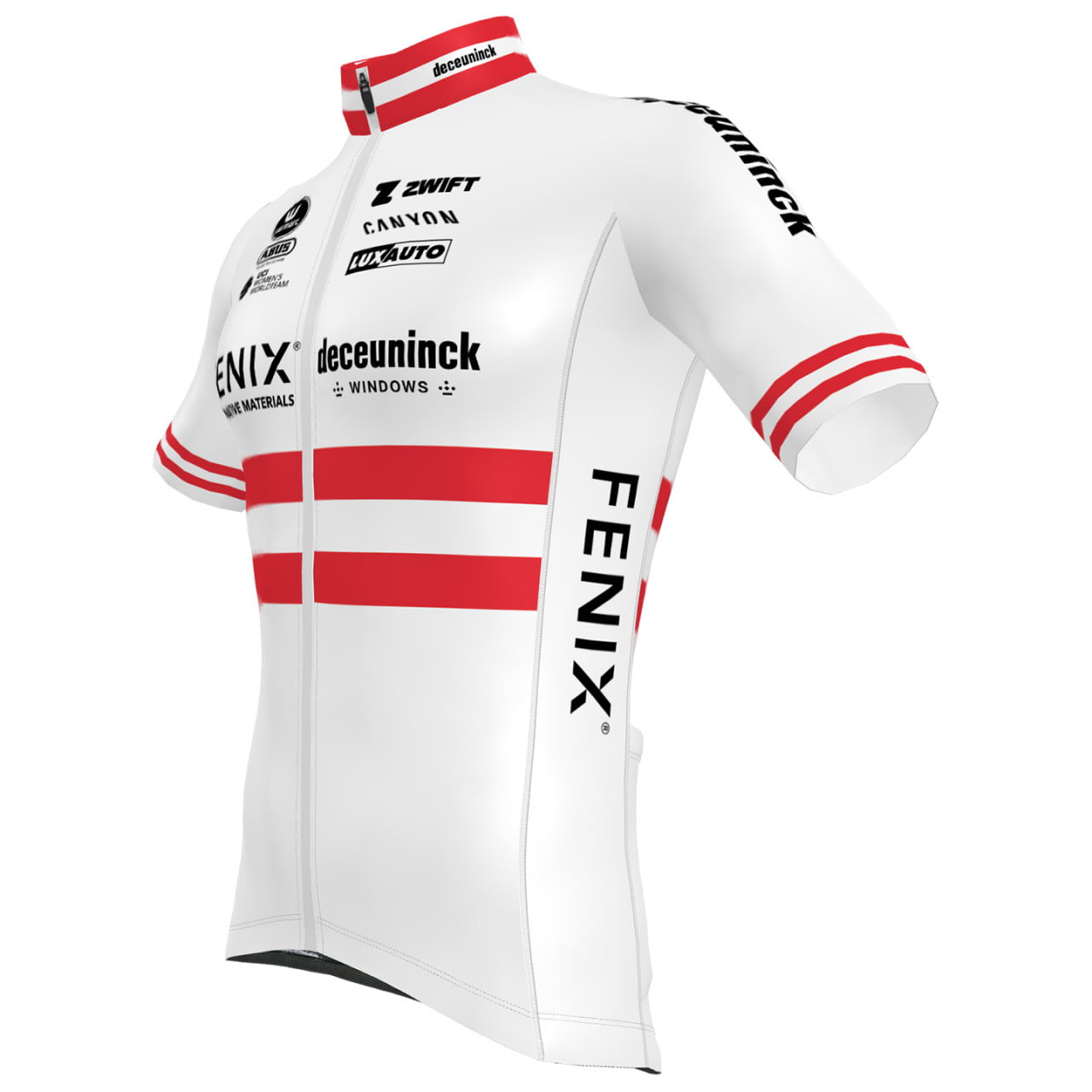 FENIX-DECEUNINCK Short Sleeve Jersey Austrian Champion 2024