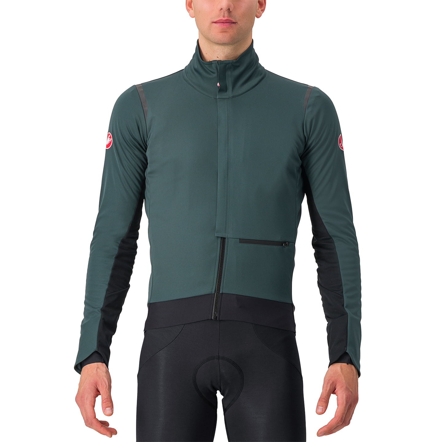 CASTELLI Winter Jacket Alpha Doppio RoS Thermal Jacket, for men, size M, Cycle jacket, Cycling clothing