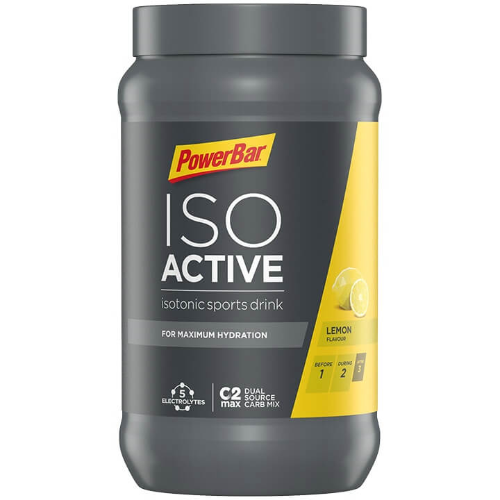 POWERBAR Isoactive Sports Lemon, 600 g Drink, Power drink, Sports food