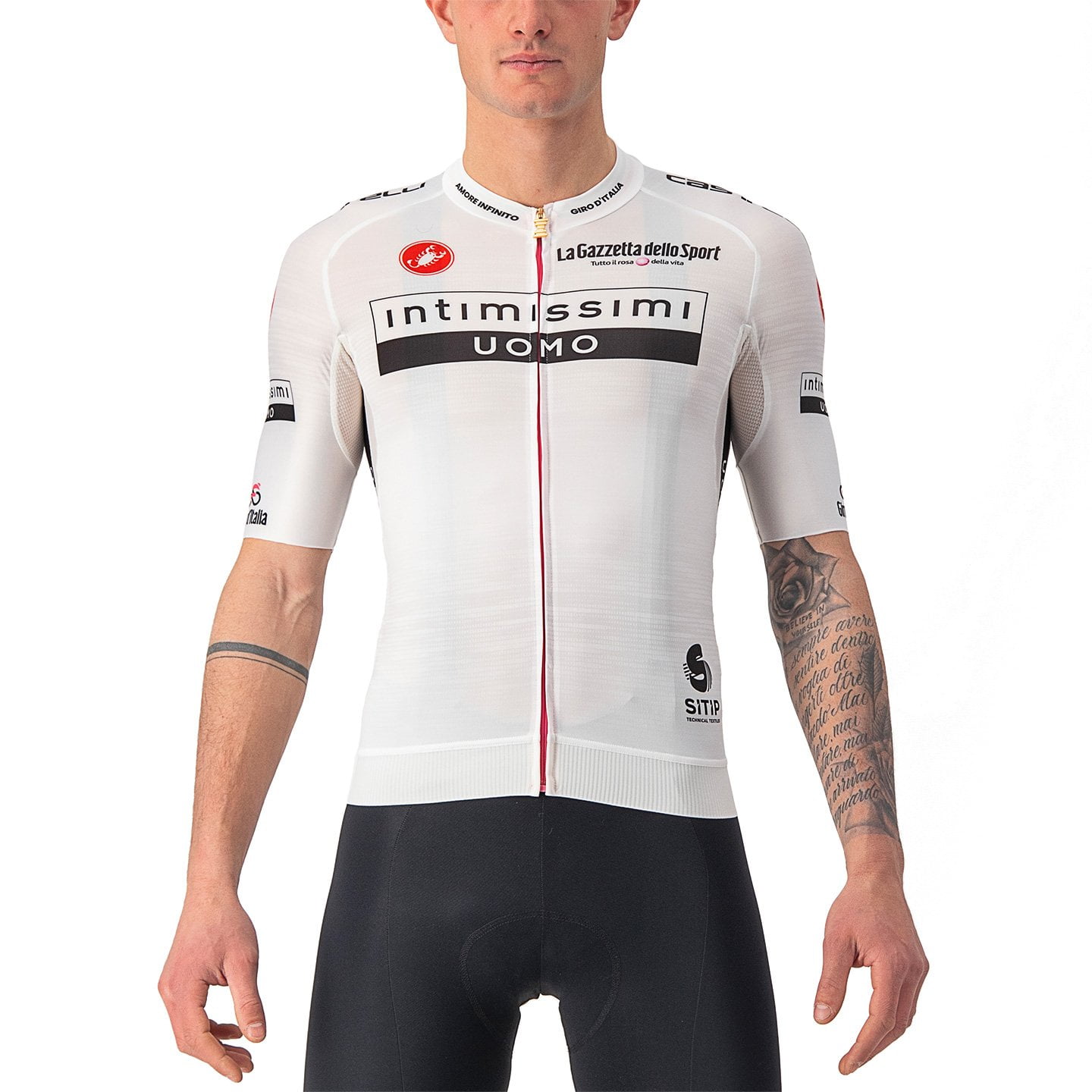 GIRO D’ITALIA Short Sleeve Race Jersey Maglia Bianca 2022 Short Sleeve Jersey, for men, size XL, Bike Jersey, Cycle gear