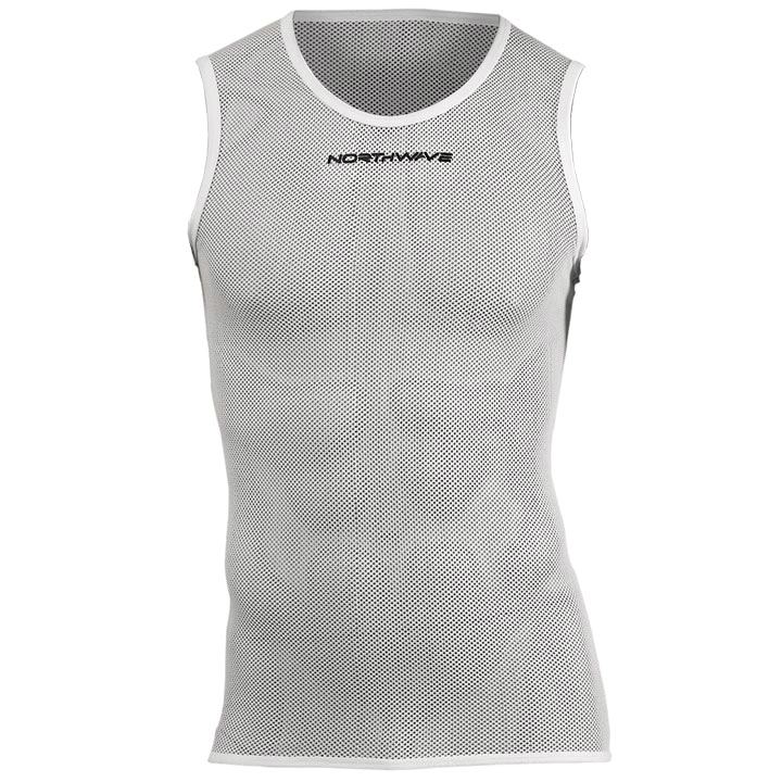 NORTHWAVE fietsondershirt zonder mouwen Light wit onderhemd, voor heren, Maat 2X