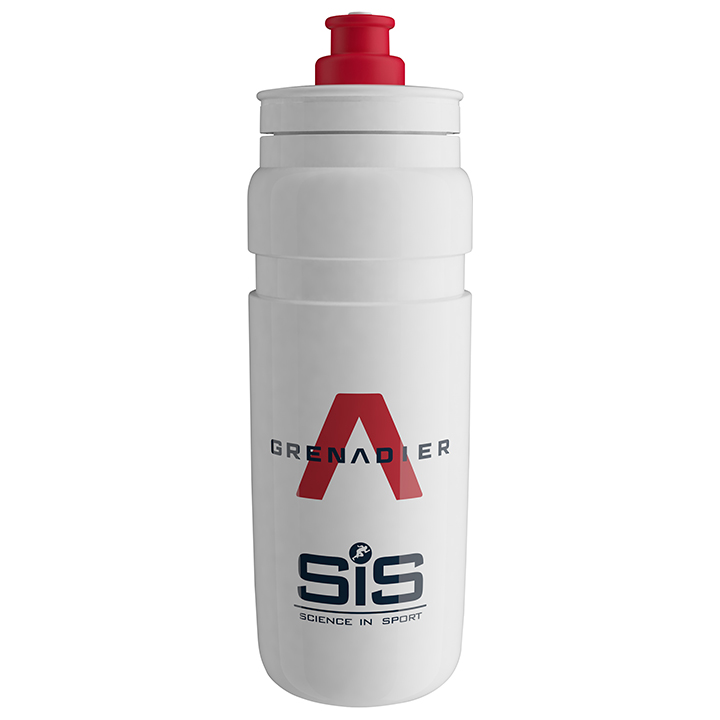 ELITE Bidon Fly Teams 2021 Ineos Grenadiers white 750 ml bidon, voor heren, Fiet
