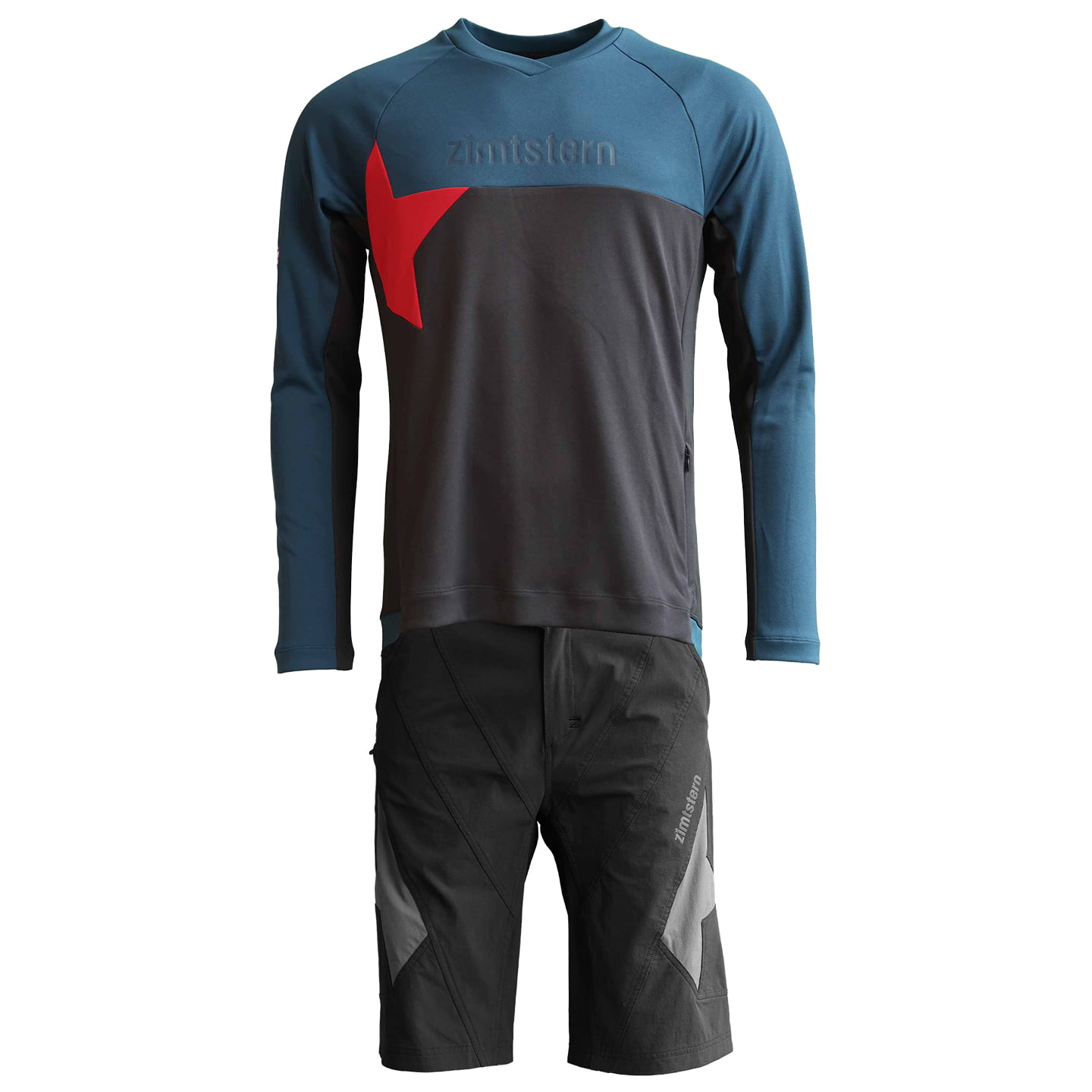 ZIMTSTERN Bulletz Set (fietsshirt + fietsbroek) set (2 artikelen), voor heren