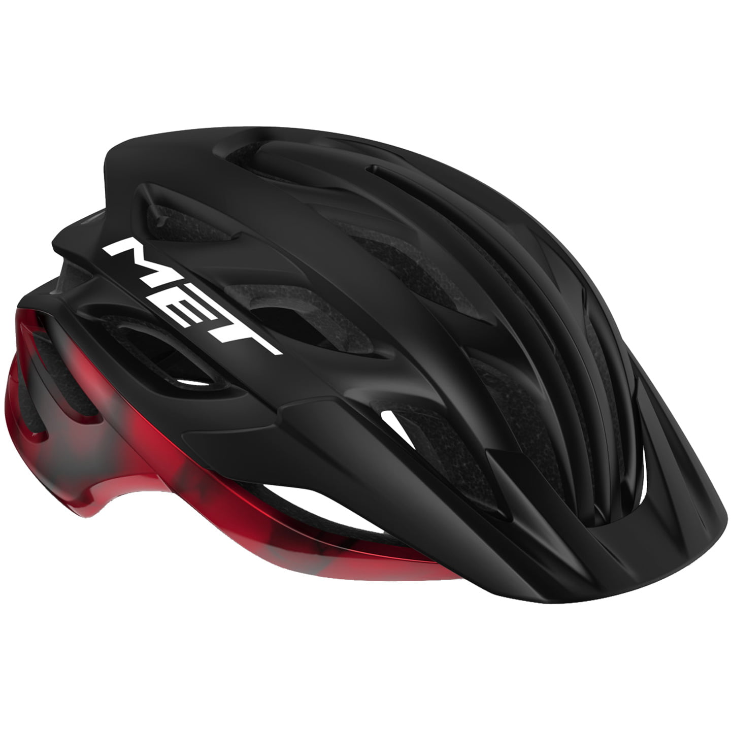 MET Veleno Cycling Helmet, Unisex (women / men), size L, Cycle helmet, Bike accessories
