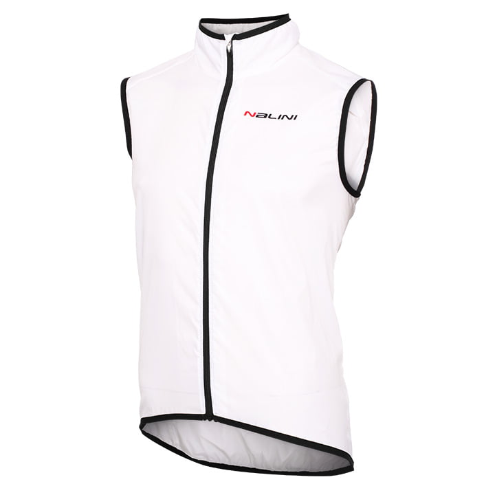 NALINI PRO Arietta, wit windvest, voor heren, Maat 2XL, Fietsvest, Fietskleding