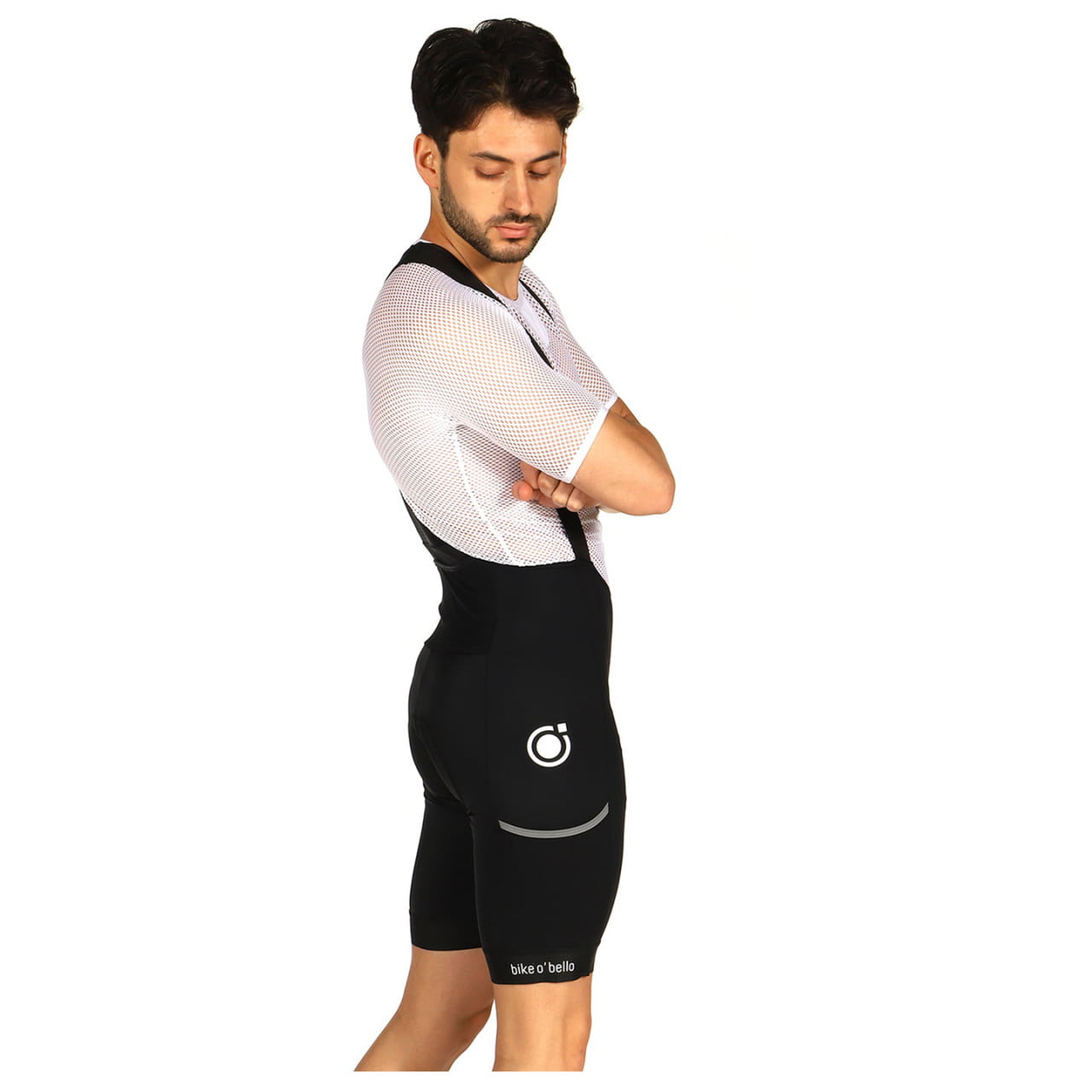 Pantaloncini con bretelle Sentiero