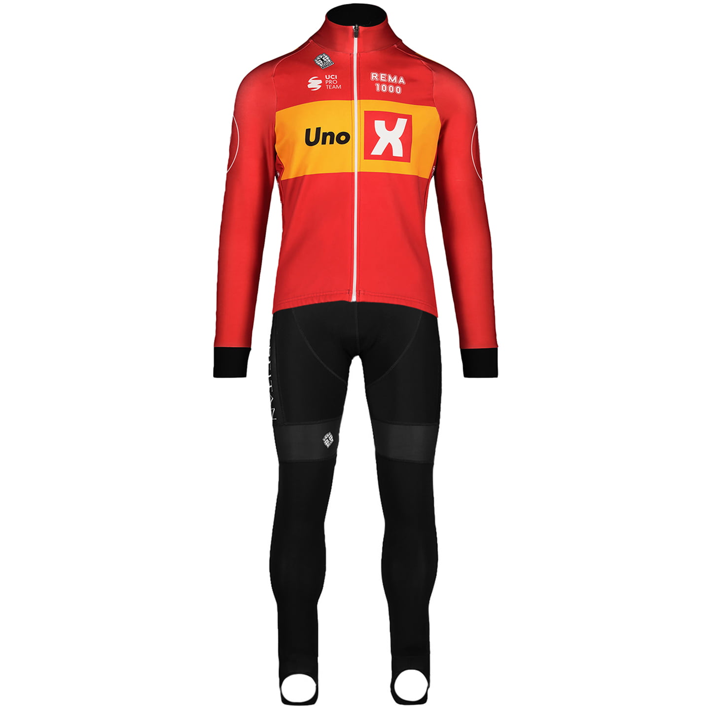 UNO-X Icon Protect Tempest 2023 Set (winter jacket + cycling tights) Set (2 pieces), for men