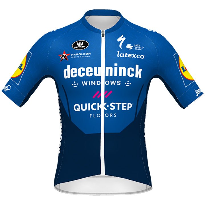 DECEUNINCK-QUICK STEP Shirt met korte mouwen PRR 2021 fietsshirt met korte mouwe
