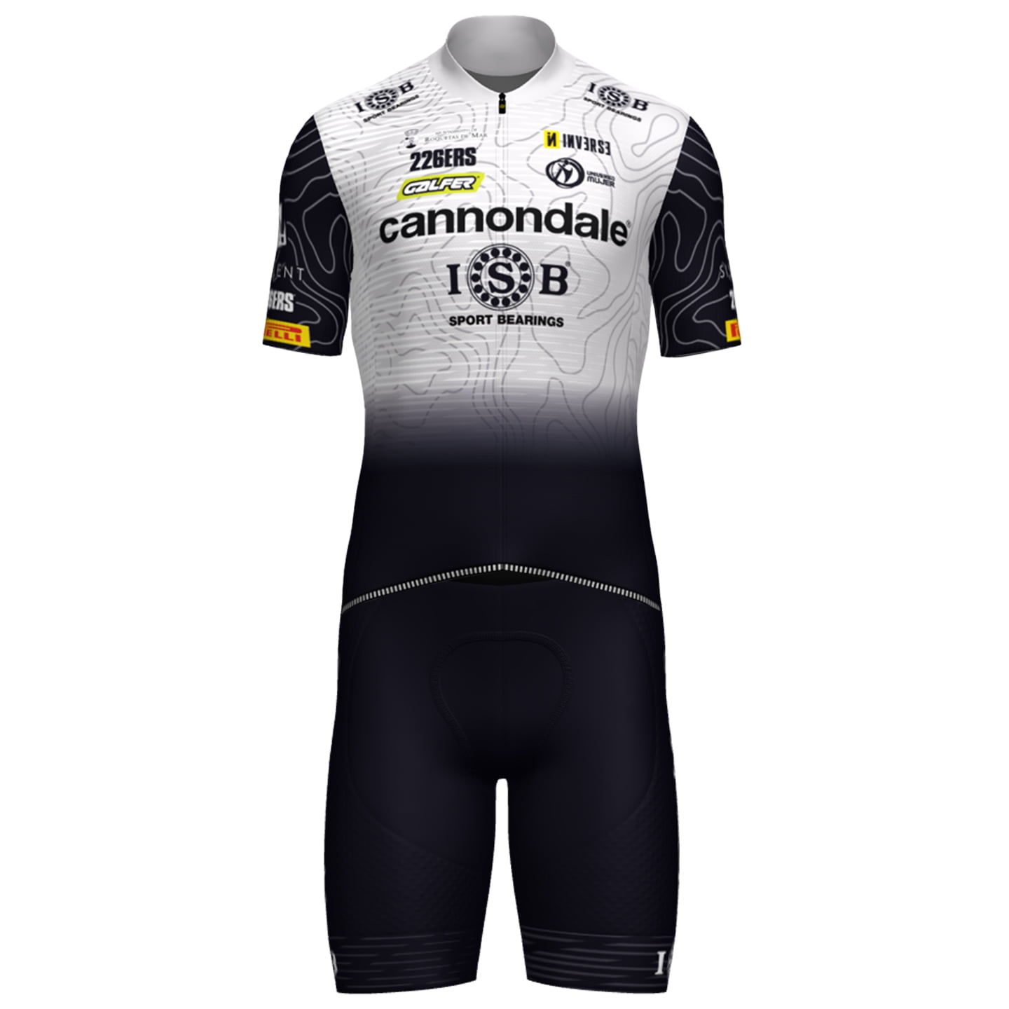 CANNONDALE ISB SPORT TEAM 2025 Set (fietsshirt + fietsbroek) set (2 artikelen),