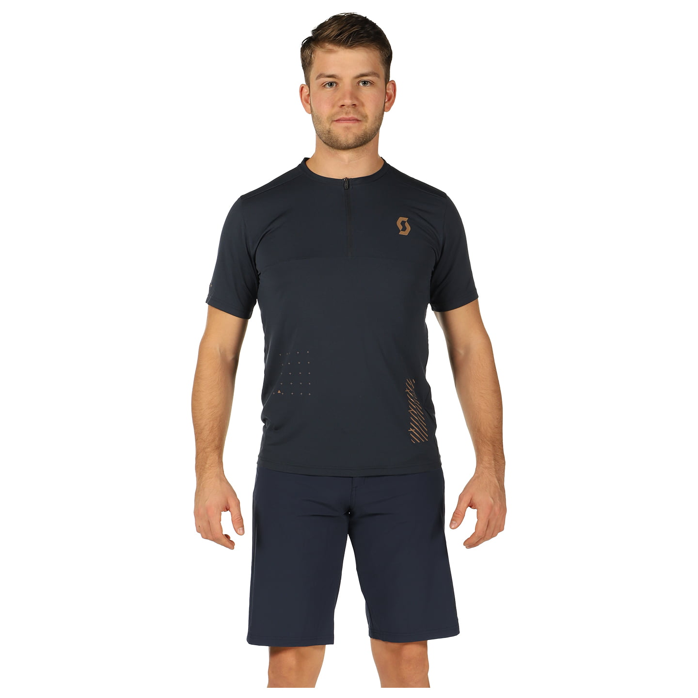 SCOTT Trail Vertic Zip Set (fietsshirt + fietsbroek) set (2 artikelen), voor