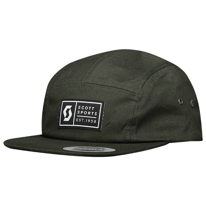 SCOTT Podiumpet 5-panel, voor heren, Kepie, Wielrenkleding