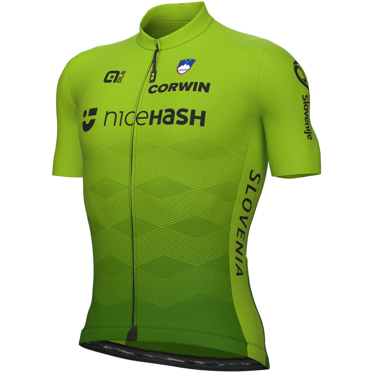 SLOVENIAN NATIONAL TEAM Short Sleeve Jersey 2022, for men, size XL, Bike Jersey, Cycle gear