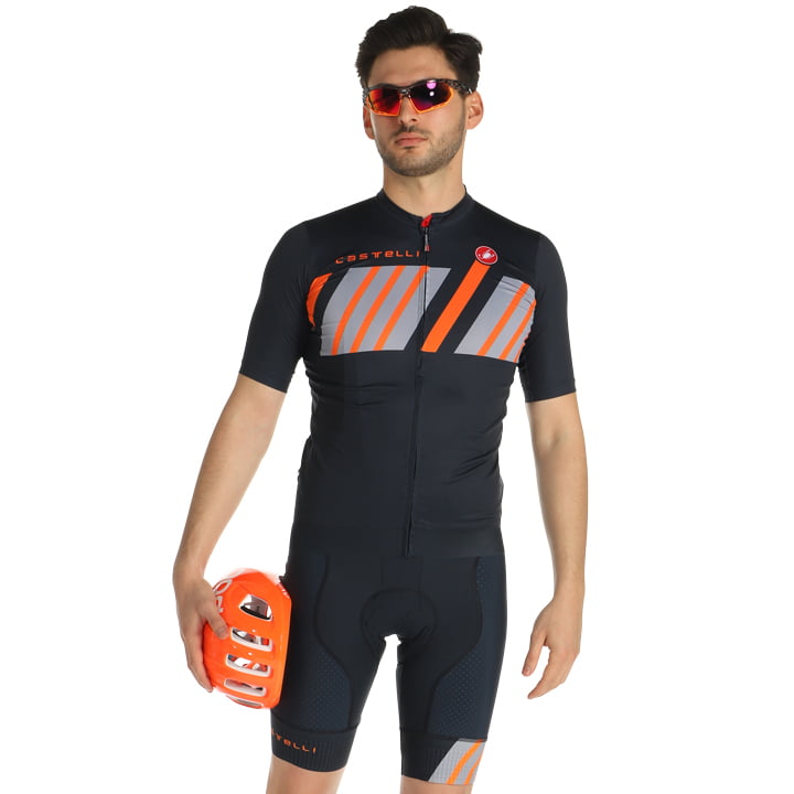 CASTELLI Hors Categorie Set (fietsshirt + fietsbroek) set (2 artikelen), voor he