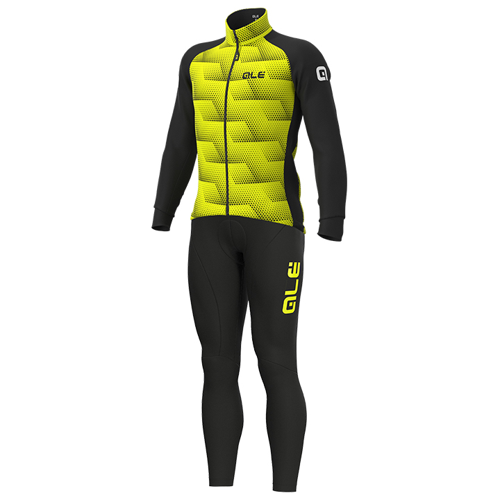 ALÉ Sharp Set (winter fietsjack + lange koersbroek) set (2 artikelen), voor here