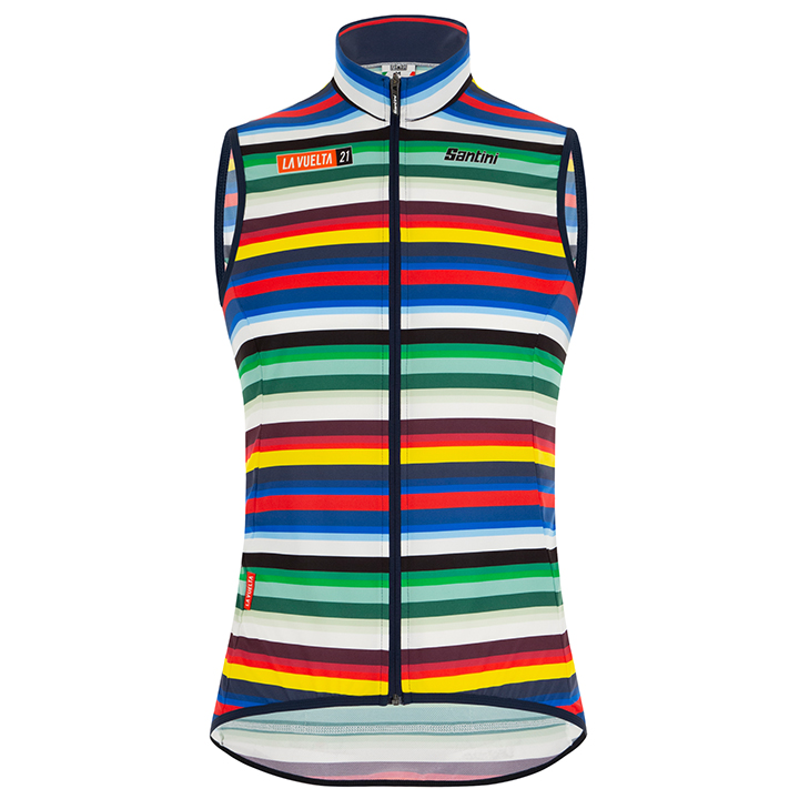 LA VUELTA Windvest 2021 windvest, voor heren, Maat 2XL, Wielrenvest, Wielrenkled