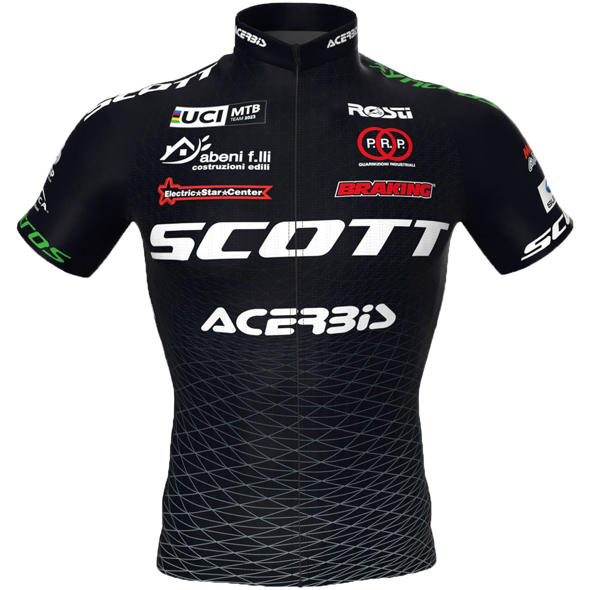 SCOTT RACING Team 2023 Short Sleeve Jersey Short Sleeve Jersey, for men, size 2XL, Cycle shirt, Bike gear