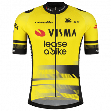 YELLOWB  TEAM VISMA LEASE A BIKE Kindertrikot 2025