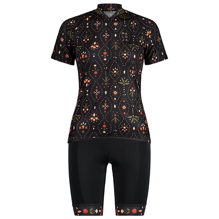 MALOJA RubinieM. AOP Dames set (fietsshirt + fietsbroek) dames set (2 artikelen)