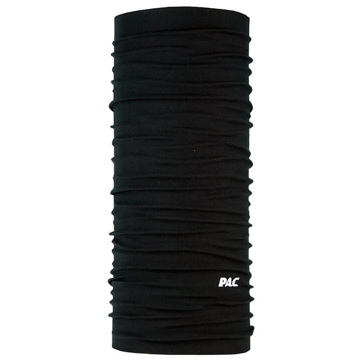 P.A.C. Original multifunctioneel doek Total Black, voor heren, Fietskleding