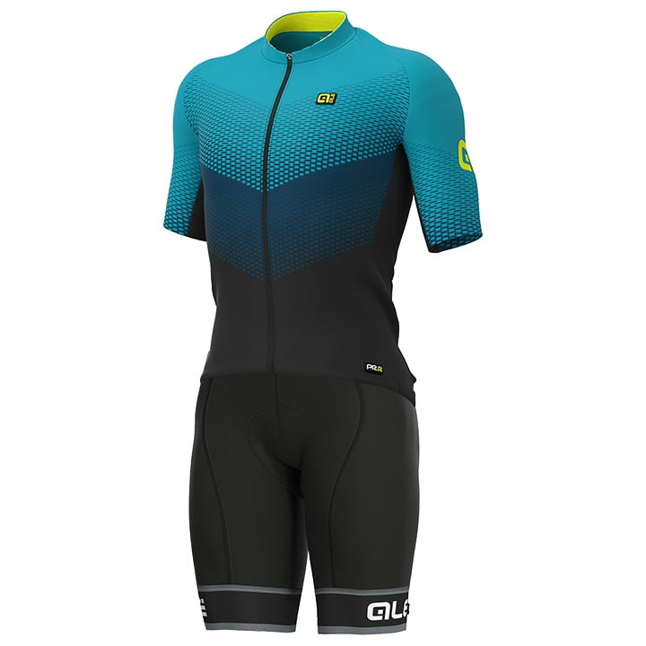 ALÉ Delta Set (fietsshirt + fietsbroek) set (2 artikelen), voor heren