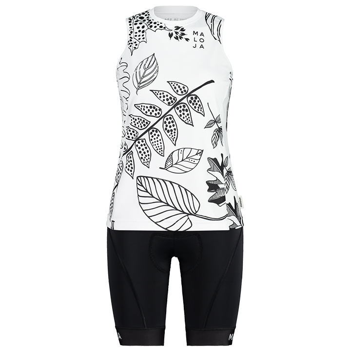 MALOJA LaubmoosM. Dames set (fietsshirt + fietsbroek) dames set (2 artikelen), F