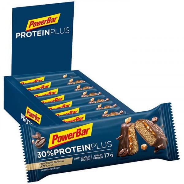 ProteinPlus 30% Bars Cappuccino-Caramel Crisp, 15 units/box ProteinPlus 30% Bars Cappuccino-Caramel Crisp, 15 units/box