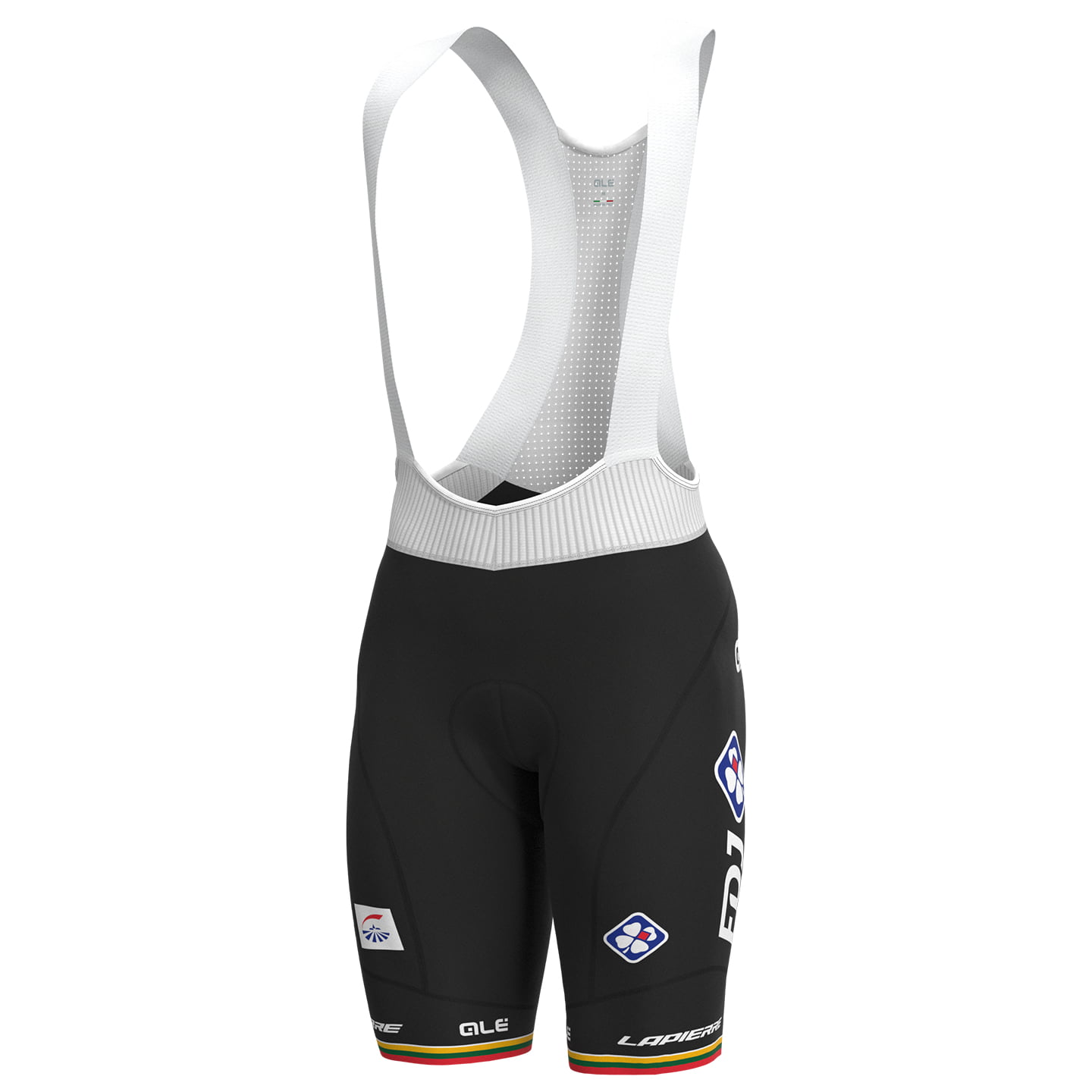 GROUPAMA - FDJ Lithuanian Champion 2022 Bib Shorts, for men, size S, Cycle shorts, Cycling clothing